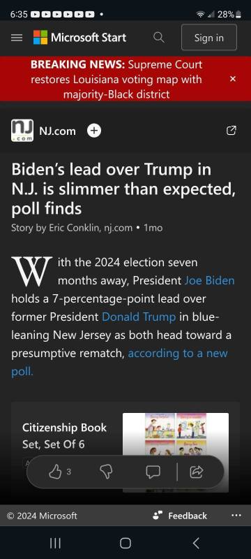 New York Times Poll No Chance Majority Would Vote For Joe Biden